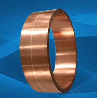 Silver Inlay Copper Clad Strips